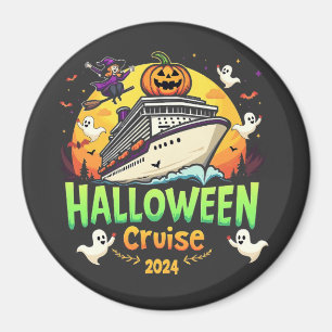 Halloween Cruise 2024 Weloky Cruising Familienreis Magnet