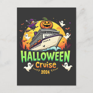 Halloween Cruise 2024 Weloky Cruising Familienreis Postkarte