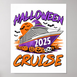 Halloween Cruise 2025 Halloween Trip Family Cruisi Poster