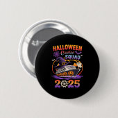 Halloween Cruise Squad 2025 Matching Cruising Crew Button (Vorne & Hinten)
