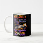 Halloween Cruise Squad 2025 Matching Cruising Crew Kaffeetasse (Links)