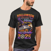 Halloween Cruise Squad 2025 Matching Cruising Crew T-Shirt (Vorderseite)