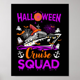 Halloween Cruise Squad Familie Cruising Spooky See Poster