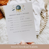 Halloween Crystal Ball Baby Showcard Einladung