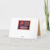 Halloween Cupcake Geburtstag Karte (Rückseite)