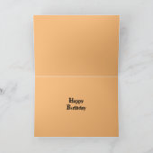 Halloween Cupcake Geburtstag Karte (Innenseite)