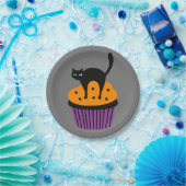Halloween Cupcake Pappteller (Party)