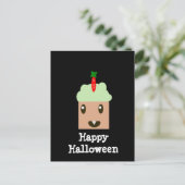 Halloween Cupcake Postkarte (Stehend Vorderseite)
