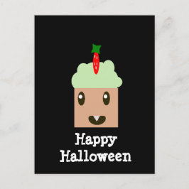 Halloween Cupcake Postkarte
