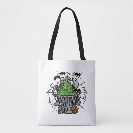 Halloween Cupcake Tasche (Vorderseite)