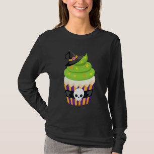 Halloween-Cupcakes für Kinder Jungen Mädchen T-Shirt