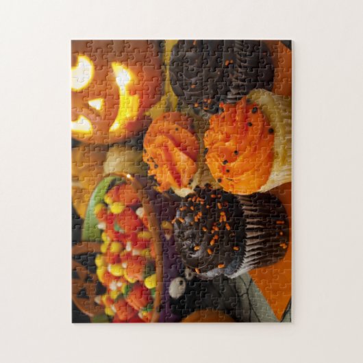 Halloween Cupcakes Puzzle (Vertikal)