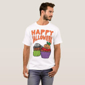 Halloween-Cupcakes T-Shirt (Vorne ganz)