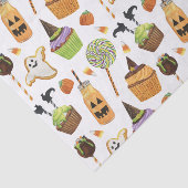 Halloween Cupcakes und Süßigkeiten Seidenpapier (Ausschnitt)