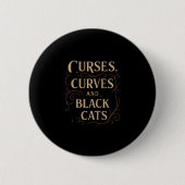 Halloween Curses Button (Vorderseite)