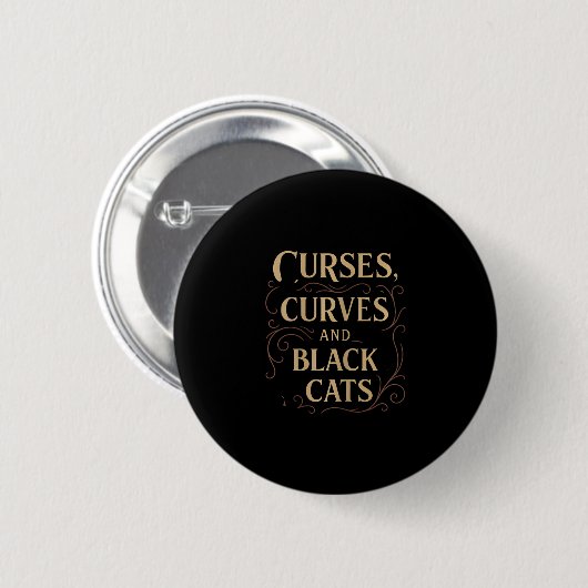 Halloween Curses Button (Vorne & Hinten)