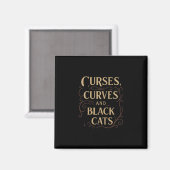Halloween Curses Magnet (Vorderseite/Rückseite)