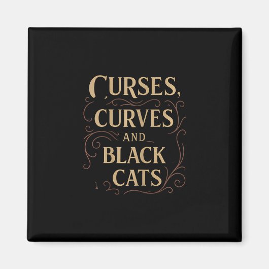 Halloween Curses Magnet (Vorne)