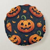 Halloween Cushion Rundes Kissen (Rückseite)