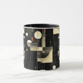 Halloween custom - Braut mit Spook Ghost Black Tasse (Zentrum)