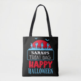 Halloween Custom Candy & Leckerei Tote Bag Tasche