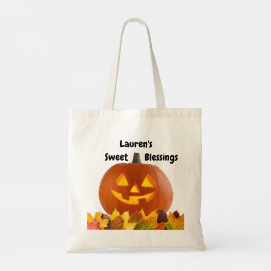 Halloween Custom Candy Tasche (Rückseite)