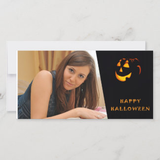 Halloween Custom Foto Card Feiertagskarte