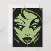 Halloween Custom Halloween Zombie Card Einladung (Vorderseite)