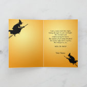 Halloween Custom Karte (Innenseite)