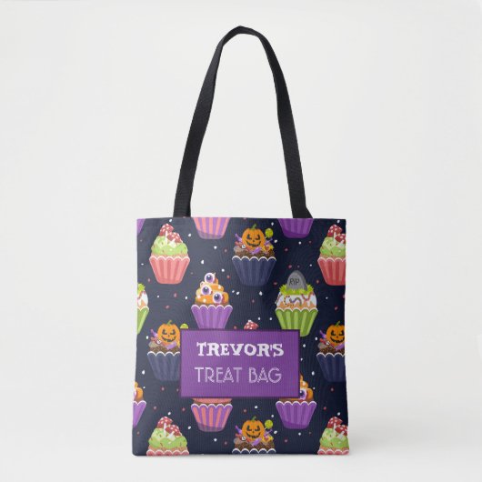 Halloween Custom Leckerei & Candy Tote Bag Tasche (Vorderseite)