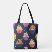 Halloween Custom Leckerei & Candy Tote Bag Tasche (Rückseite)