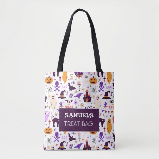 Halloween Custom Leckerei & Candy Tote Bag Tasche (Vorderseite)