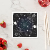 Halloween Custom Spooky Spider Serviette (Beispiel)