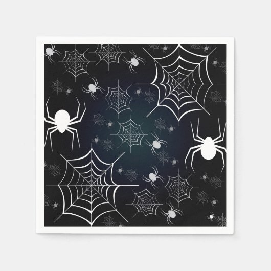 Halloween Custom Spooky Spider Serviette (Vorderseite)