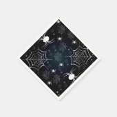 Halloween Custom Spooky Spider Serviette (Ecke)