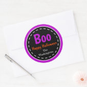 Halloween Custom Trick oder Treat Party Stickers (Umschlag)
