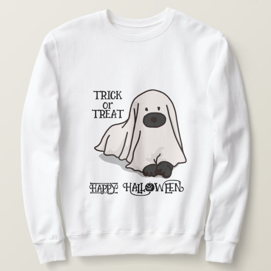 Halloween Custom Whimsical Funny Dog Sweatshirt (Design vorne)