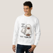 Halloween Custom Whimsical Funny Dog Sweatshirt (Vorne ganz)