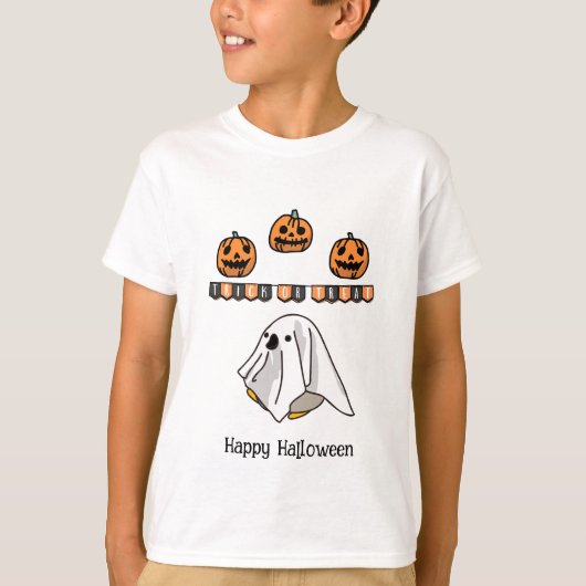 Halloween Custom Whimsical Funny modern T-Shirt (Vorderseite)