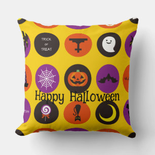 Halloween Custom Whimsical Funny Pattern Kissen