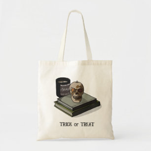 Halloween Custom Whimsical Funny Skull Modern Tragetasche