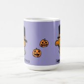 Halloween Custom Whimsical Niedlich Wizard Bear Kaffeetasse (Mittel)