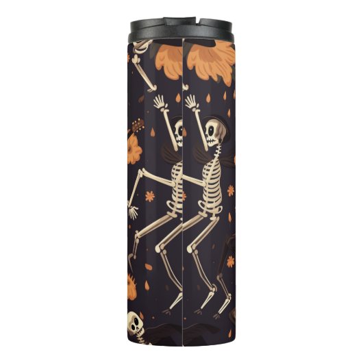 Halloween Customize Geschenkgutschein Funny Text S Thermosbecher (Rückseite)