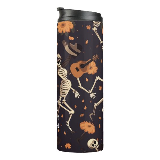 Halloween Customize Geschenkgutschein Funny Text S Thermosbecher (Nach rechts gedreht)