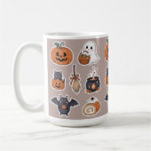 Halloween cute ghost trick and treat kaffeetasse (Links)