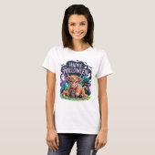 Halloween Cute Highland Cow (2) T-Shirt (Vorne ganz)