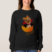 Halloween cute Yorkshire Terrier Kürbis Dracula T