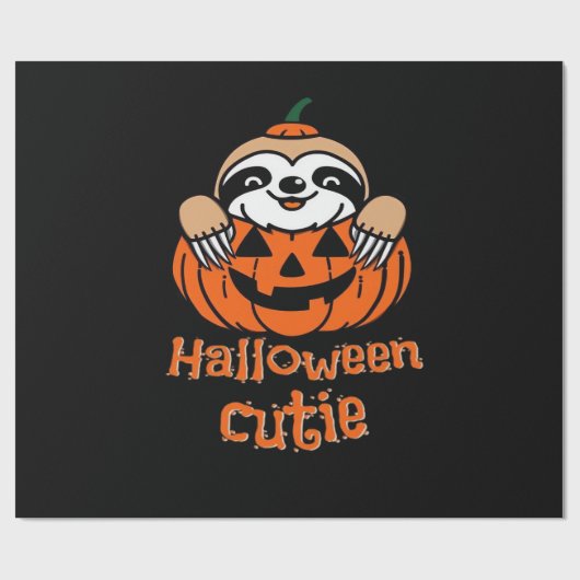 Halloween cutie sloth Essential T-Shirt Geschenkpapier (Flach)