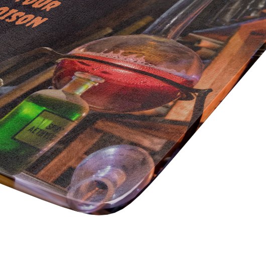 Halloween Cutting Board, nimm dein Gift. Schneidebrett (Ecke)