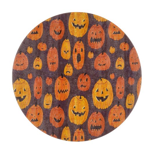 Halloween Cutting Board Schneidebrett (Vorderseite)